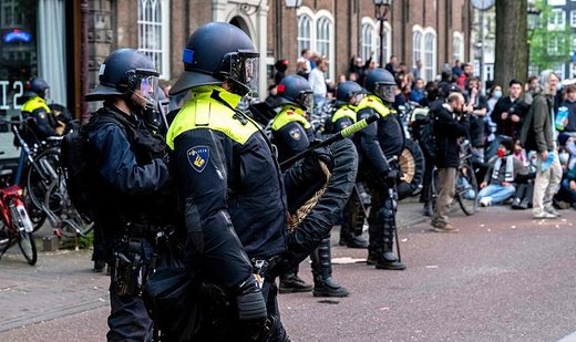 Police move in to end Pro-Palestinian protest at Amsterdam University