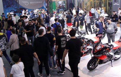 MOTOSİKLET BİSİKLET FUARI SONA ERDİ