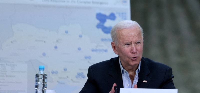 Biden thanks US troops in Poland, praises 'guts' shown by Ukrainians