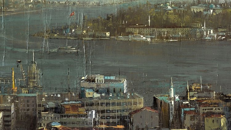 İki kültürün eserleri aynı sergide