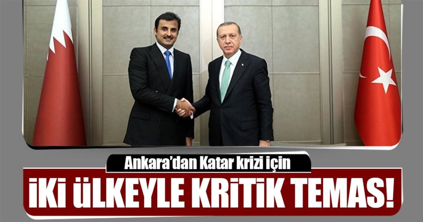 Çavuşoğlu’ndan Katar diplomasisi