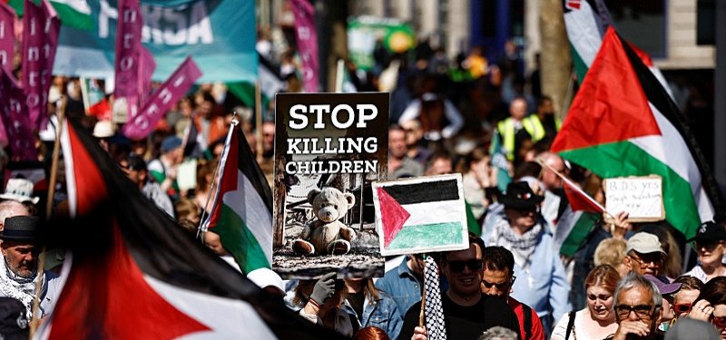 Palestine rally hears calls for immediate Irish sanctions on Israel