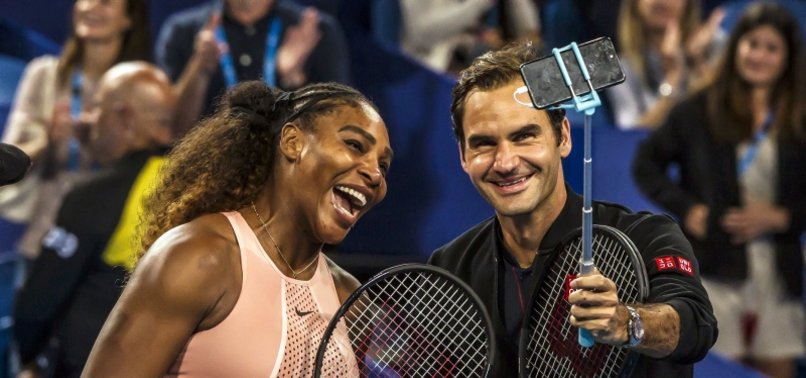 SERENA WILLIAMS TELLS FEDERER WELCOME TO THE RETIREMENT CLUB
