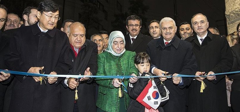 TURKISH PM INAUGUATES NEW EMBASSY BUILDING IN SEOUL