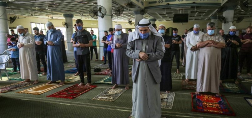 JOY IN GAZA AS MOSQUES REOPEN AFTER PANDEMIC CLOSURE