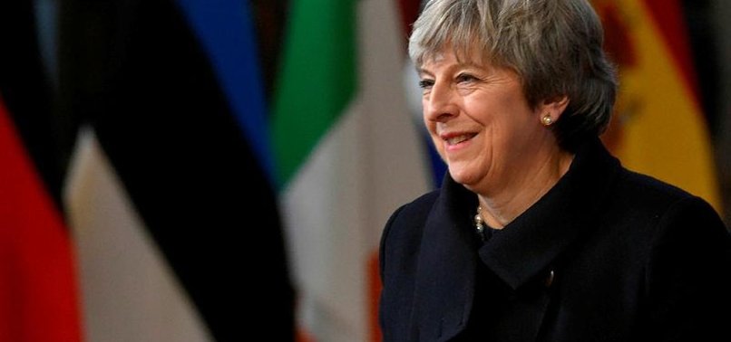 MAY SAYS UK, EU TO START NEW TALKS RIGHT AWAY