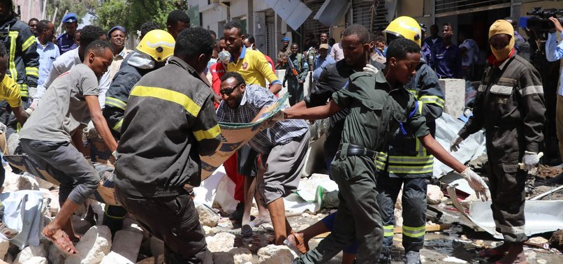 CAR BOMB BLAST IN SOMALIAS CAPITAL KILLS AT LEAST 14 - POLICE