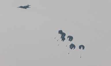 Jordan conducts 5 aid airdrops into Gaza amid Israeli siege