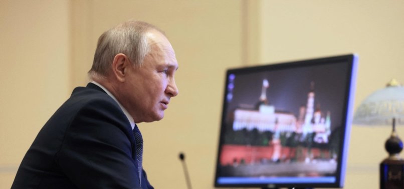 PUTIN WARNS OF DIRECT ATTEMPTS TO HINDER WORK OF RUSSIAN GAS GIANT GAZPROM