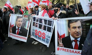 U.S. closely following treatment of Georgia's hunger-striking ex-president Mikheil Saakashvili