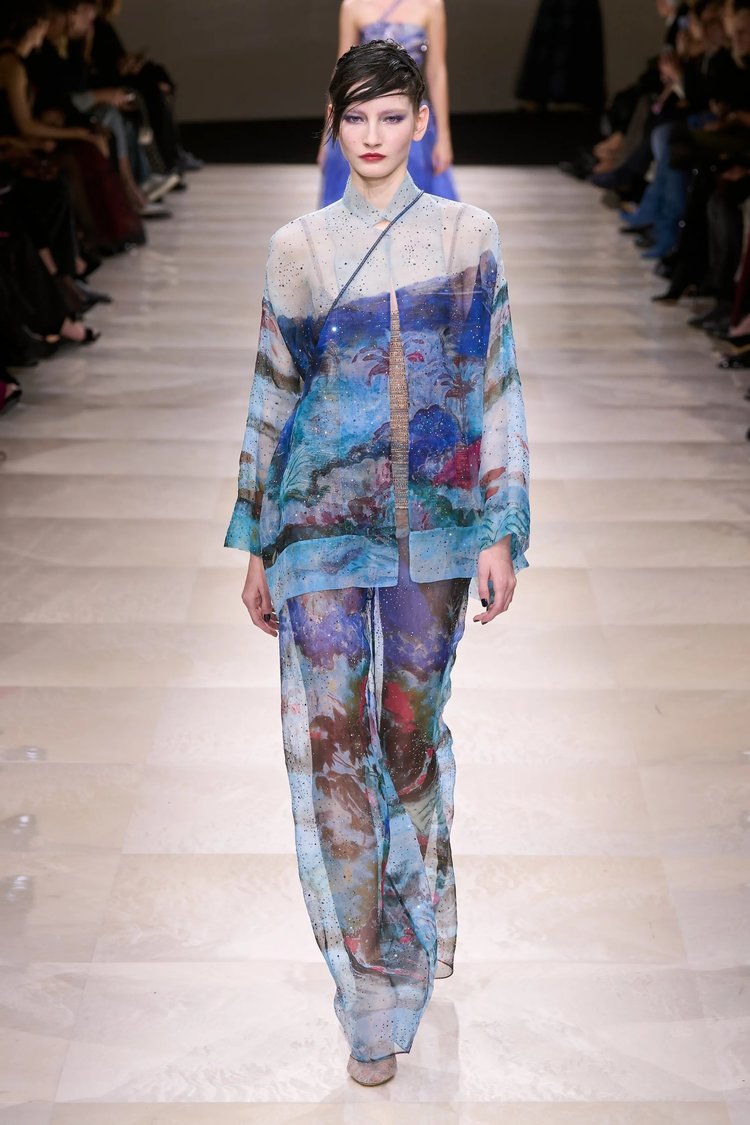 Armani Privé 2024 İlkbahar/Yaz Haute Couture Defilesi