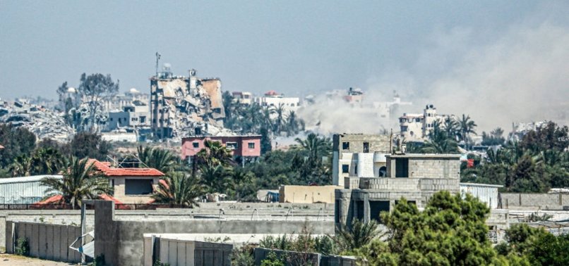 4 KILLED AS ISRAELI JETS STRIKE SCHOOL SHELTERING DISPLACED GAZANS