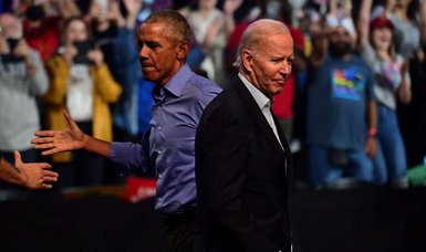 Biden, Obama warn of democracy threat in final midterms countdown