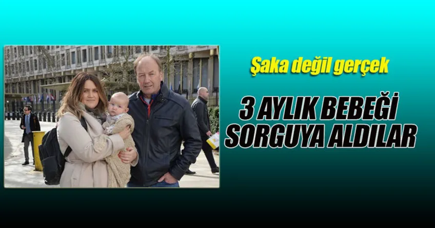 3 aylık bebeğe terör sorgusu