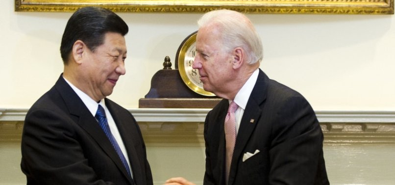 CHINAS XI LANDS IN SAN FRANCISCO FOR SUMMIT WITH US BIDEN