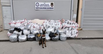 Police seize 1 ton of marijuana in southeastern Turkey's Batman