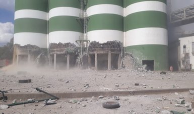 Explosion occurrs in TMO silo in Derince district of Kocaeli