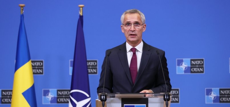 NATO CHIEF WARNS RUSSIA NOT TO USE FALSE PRETEXTS FOR ESCALATION