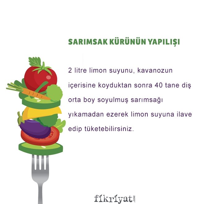 SARIMSAK KÜRÜNÜN YAPILIŞI