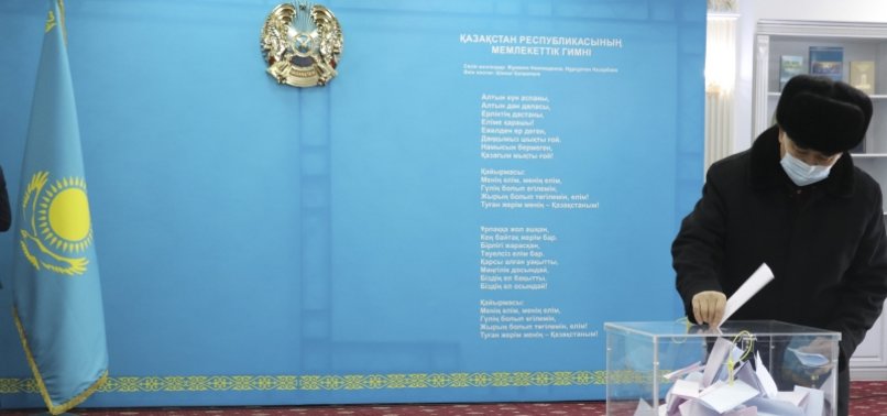KAZAKHSTAN ELECTION: VOTER TURNOUT AROUND 63%