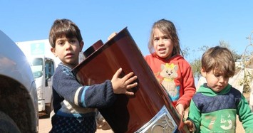 Turkish aid group provides heating stoves to Syrian refugees