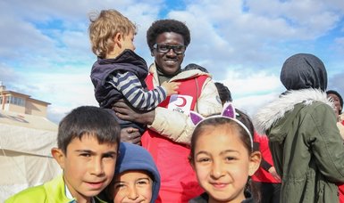 African volunteers become playmates for child victims of Türkiye earthquakes