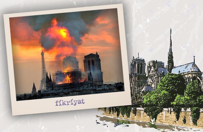 NOTRE DAME YANGINDA BÜYÜK HASAR GÖRDÜ