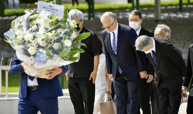 Russia's ambassador to Japan pays respects at Hiroshima: media