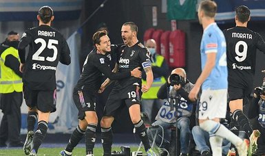 Juve's Bonucci nets two penalties to end Lazio's unbeaten home run