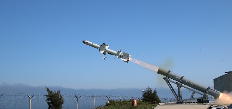 FIRST TURKISH SEA MISSILE SET FOR MASS PRODUCTION