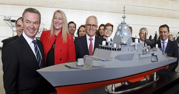 Australia awards UK's BAE $26 billion navy frigate contract