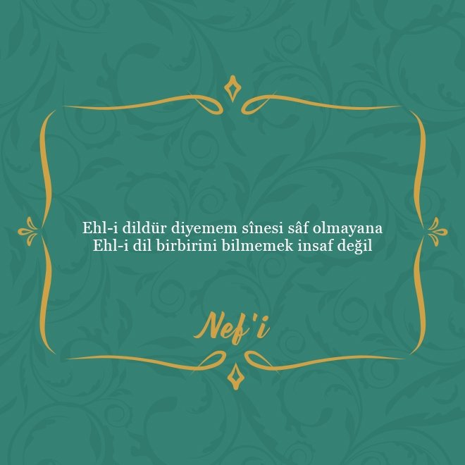 Divan şairlerinden en güzel beyitler