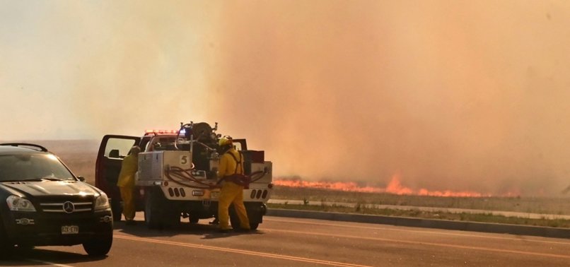 COOLER WEATHER HELPS FIREFIGHTERS BATTLING NEW MEXICO BLAZE