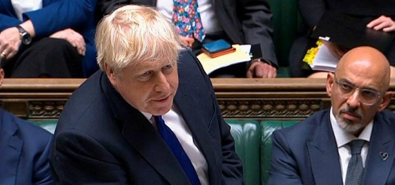 BRITISH PM BORIS JOHNSON VOWS TO PLOUGH ON DESPITE CABINET RESIGNATIONS