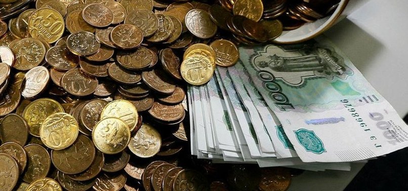 RUSSIAN ROUBLE TUMBLES TO LOWEST LEVEL SINCE APRIL 2022