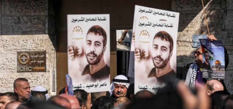 FATAH CALLS FOR DAY OF RAGE AFTER PALESTINIAN PRISONER DIES OF CANCER IN ISRAELI JAIL