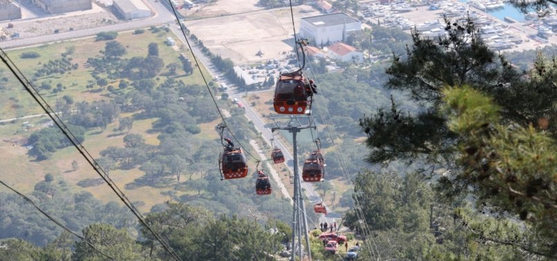 98 STRANDED MIDAIR RESCUED AFTER CABLE CAR ACCIDENT IN SOUTHERN TÜRKIYE