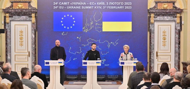 ZELENSKY CALLS UKRAINE-EU SUMMIT POWERFUL SYMBOL