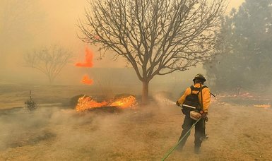 Largest wildfire in Texas history rages out of control, 1 dead