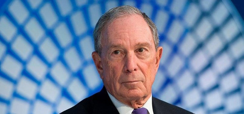 MICHAEL BLOOMBERG SAYS WONT RUN FOR US PRESIDENT IN 2020