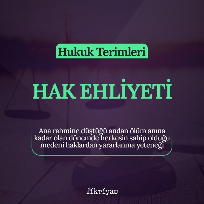 Hak Ehliyeti