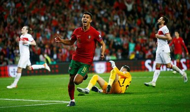 Portugal advance to World Cup qualifying play-off final after defeating Turkey 3-1