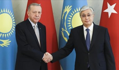 Turkish, Kazakh leaders discuss global, regional issues in phone call