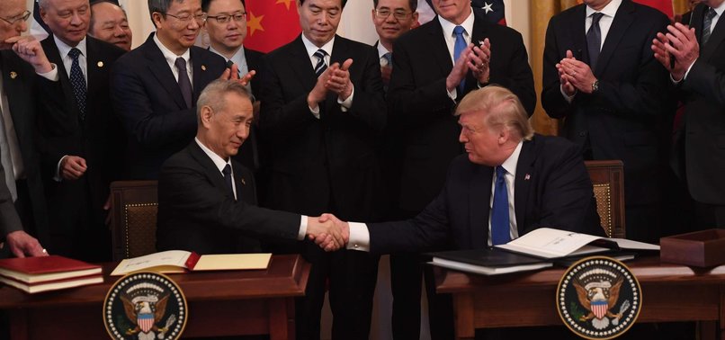 US, CHINA SIGN PHASE ONE TRADE DEAL IN MAJOR MILESTONE IN MORE THAN 2-YEAR TRADE WAR