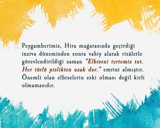 Beden ve elbise temizliği