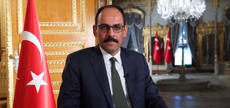 TURKISH PRESIDENTIAL SPOKESMAN RECOVERS FROM COVID-19