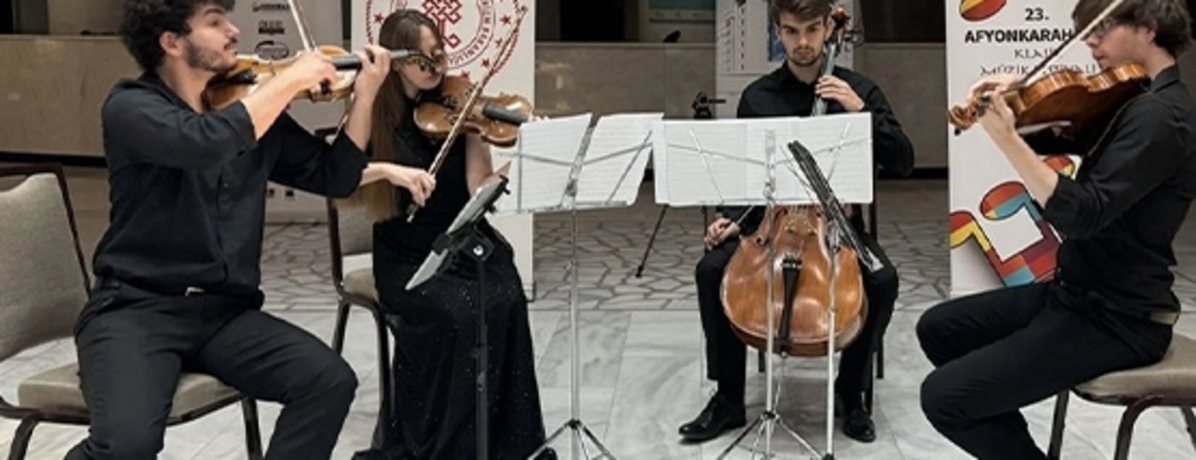 23. Afyonkarahisar Klasik Müzik Festivali’nde Suk Dörtlüsü Quartet sahne aldı