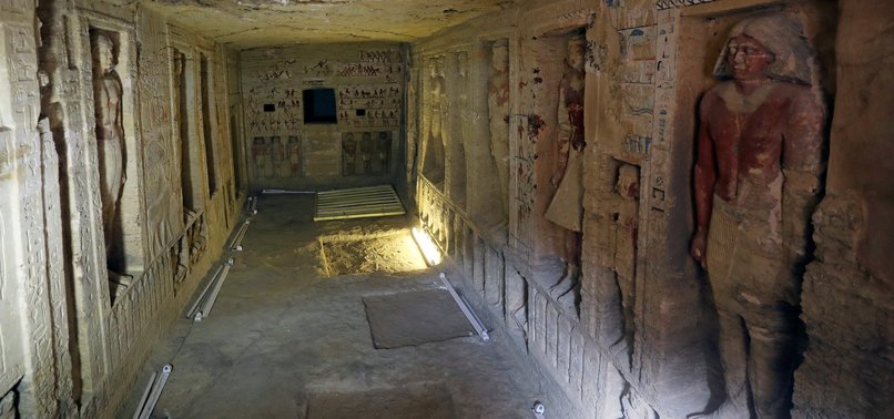 EGYPT UNVEILS ONE OF A KIND ANCIENT TOMB, EXPECTS MORE FINDS