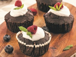 Hindistan cevizi Kremalı Vegan Cupcake