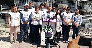 HDP’ye büyük şok: Yalnızca 35 kişi katıldı